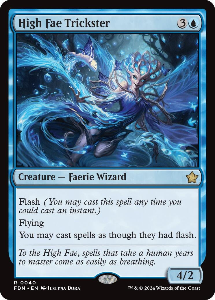 Image for High Fae Trickster (40) [Foundations] - Magic: The Gathering