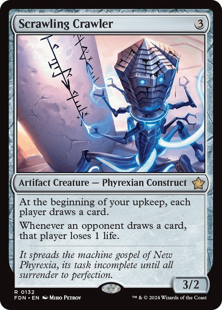 Image for Scrawling Crawler (132) [Foundations] - Magic: The Gathering