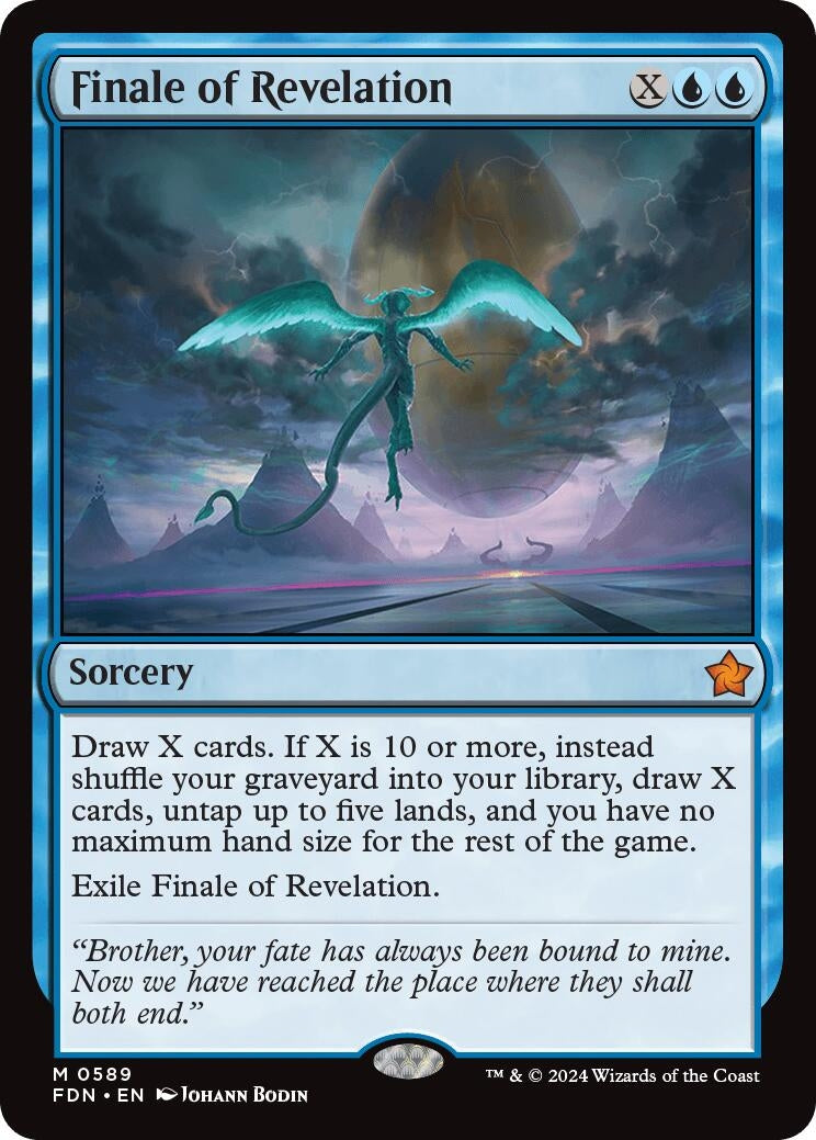 Image for Finale of Revelation (589) [Foundations] - Magic: The Gathering