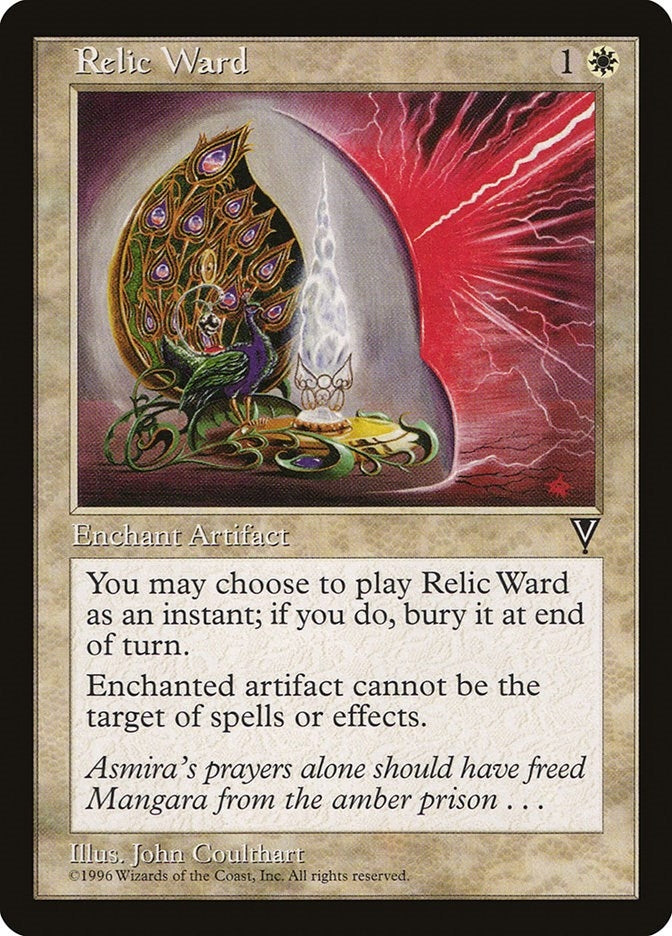 Image for Relic Ward [Visions] - Magic: The Gathering