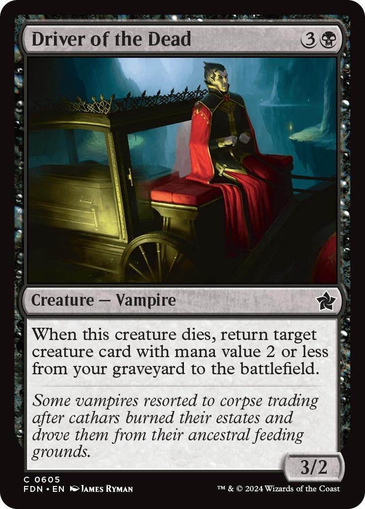 Image for Driver of the Dead (605) [Foundations] - Magic: The Gathering