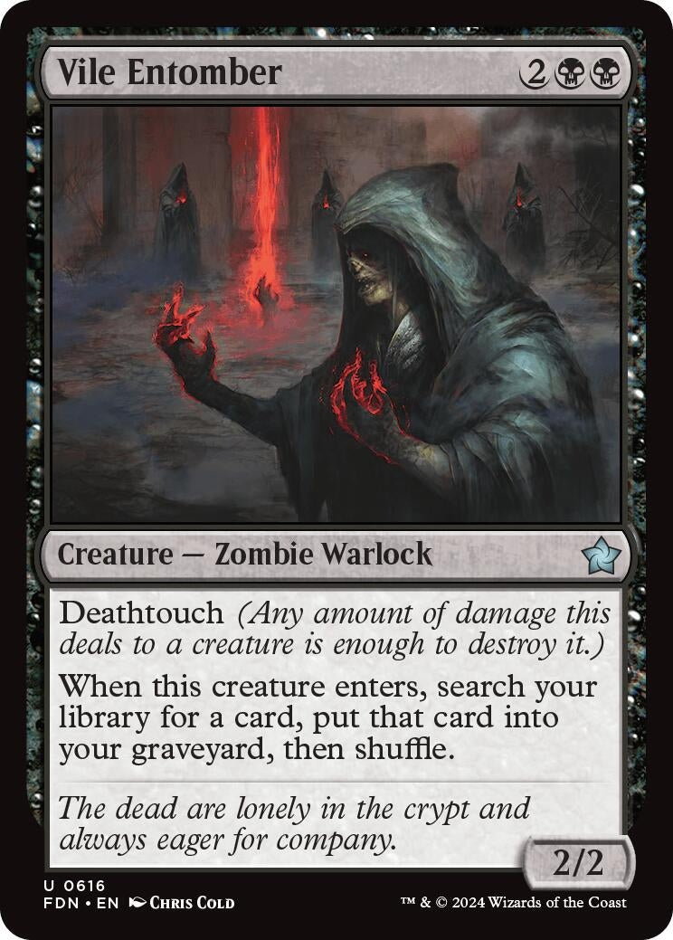 Image for Vile Entomber (616) [Foundations] - Magic: The Gathering