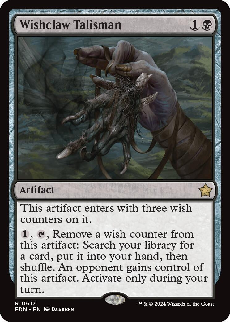 Image for Wishclaw Talisman (617) [Foundations] - Magic: The Gathering