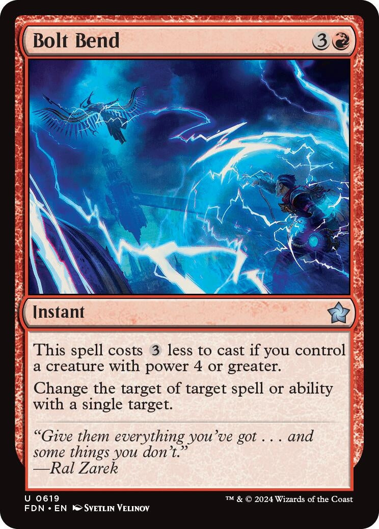 Image for Bolt Bend (619) [Foundations] - Magic: The Gathering