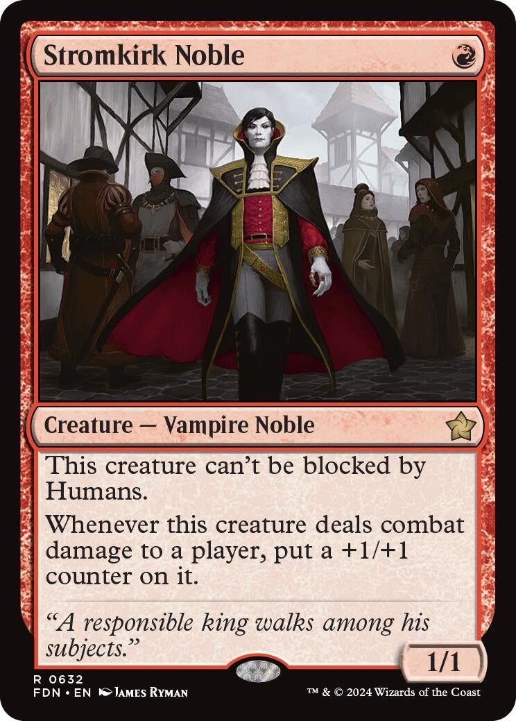 Image for Stromkirk Noble (632) [Foundations] - Magic: The Gathering