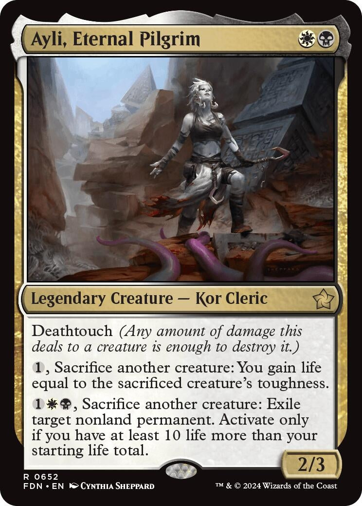 Image for Ayli, Eternal Pilgrim (652) [Foundations] - Magic: The Gathering