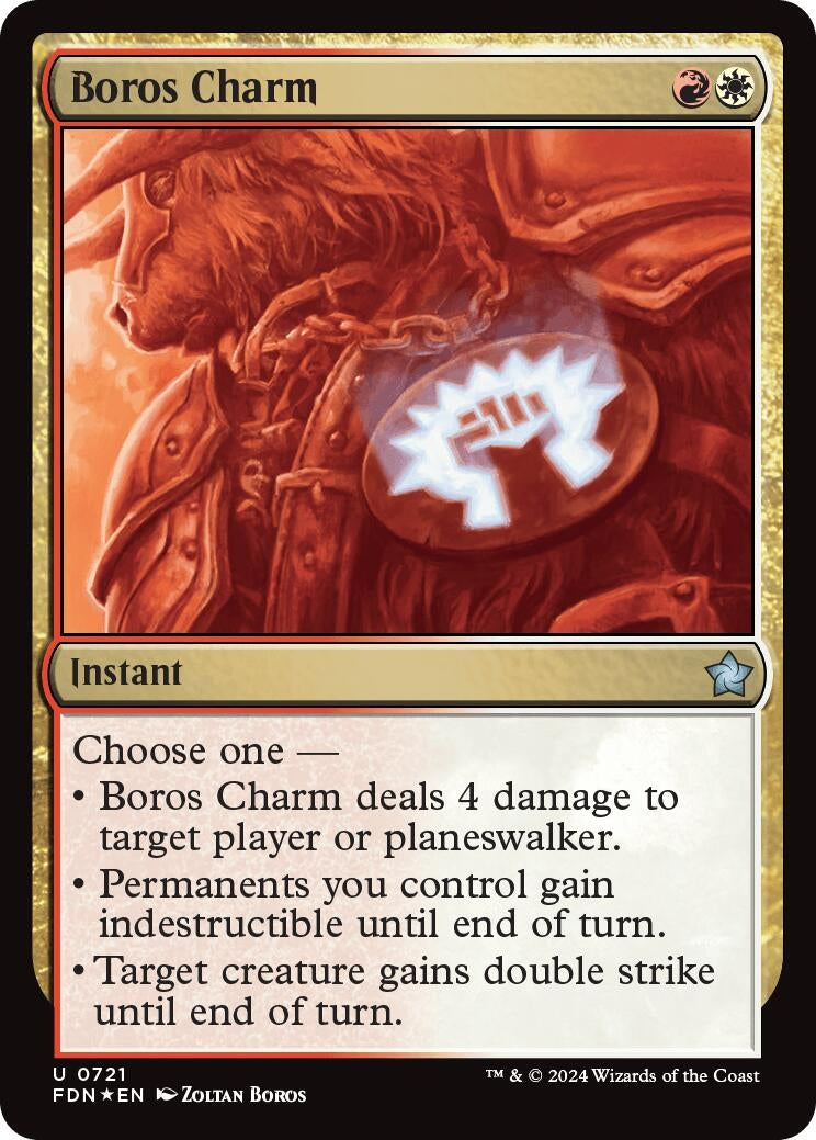 Image for Boros Charm (721) [Foundations] - Magic: The Gathering