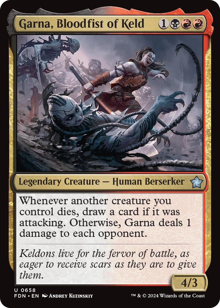 Garna, Bloodfist of Keld (658) [Foundations]