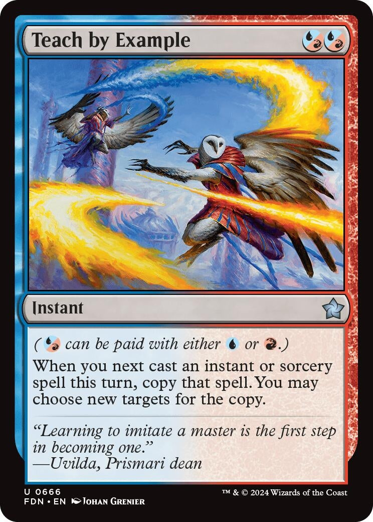 Image for Teach By Example (666) [Foundations] - Magic: The Gathering