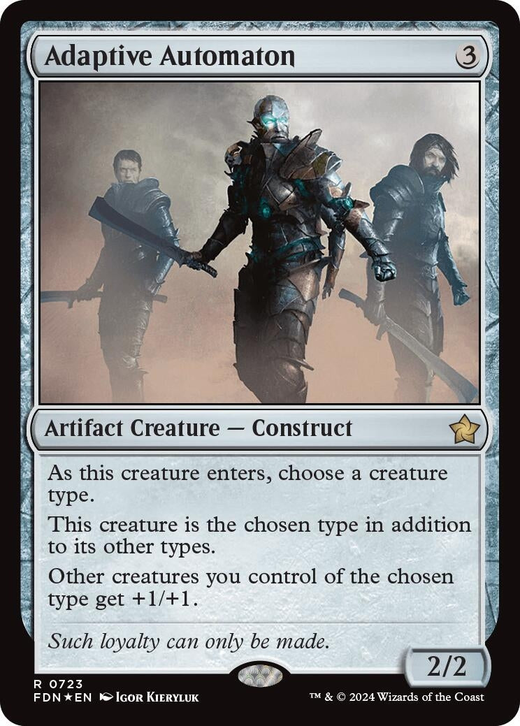 Image for Adaptive Automaton (723) [Foundations] - Magic: The Gathering