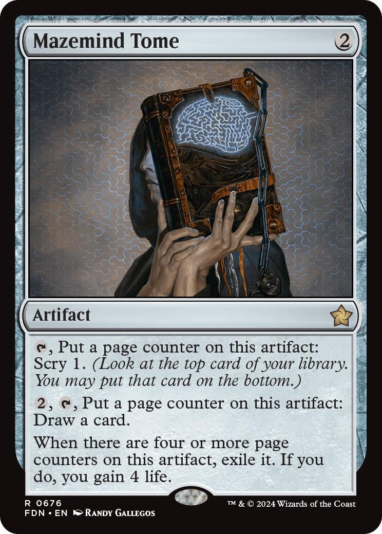 Image for Mazemind Tome (676) [Foundations] - Magic: The Gathering