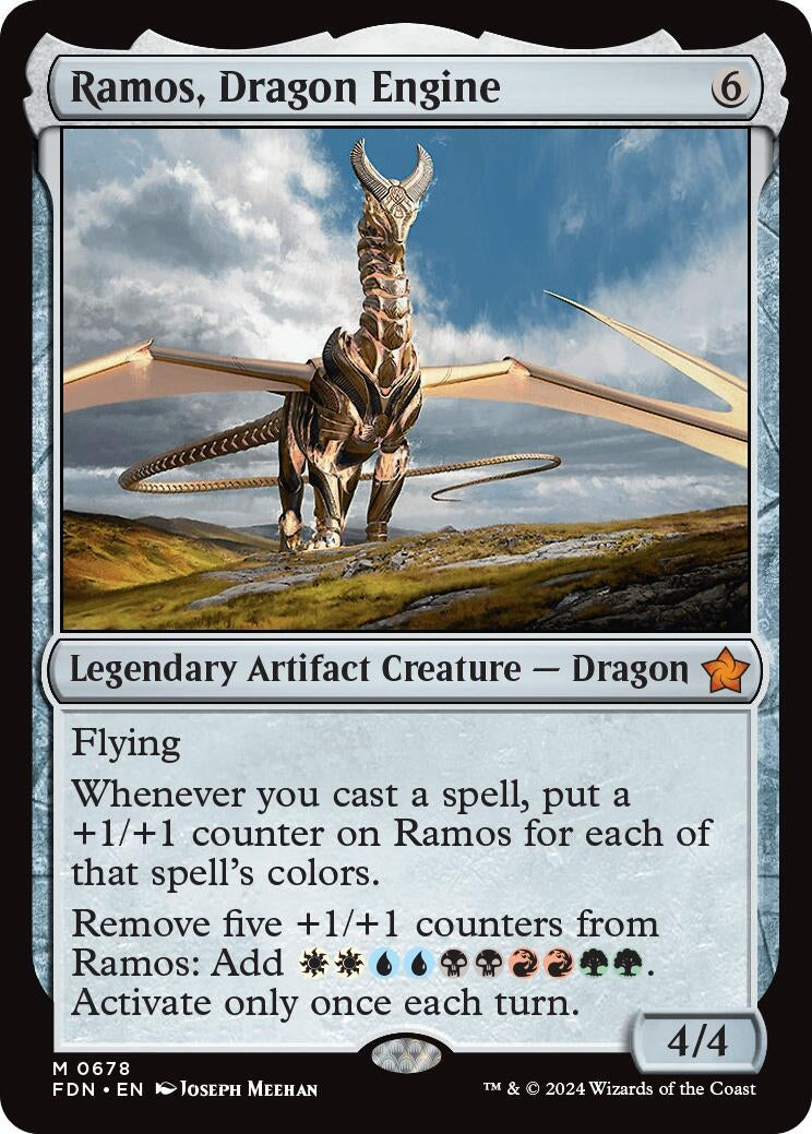 Image for Ramos, Dragon Engine (678) [Foundations] - Magic: The Gathering