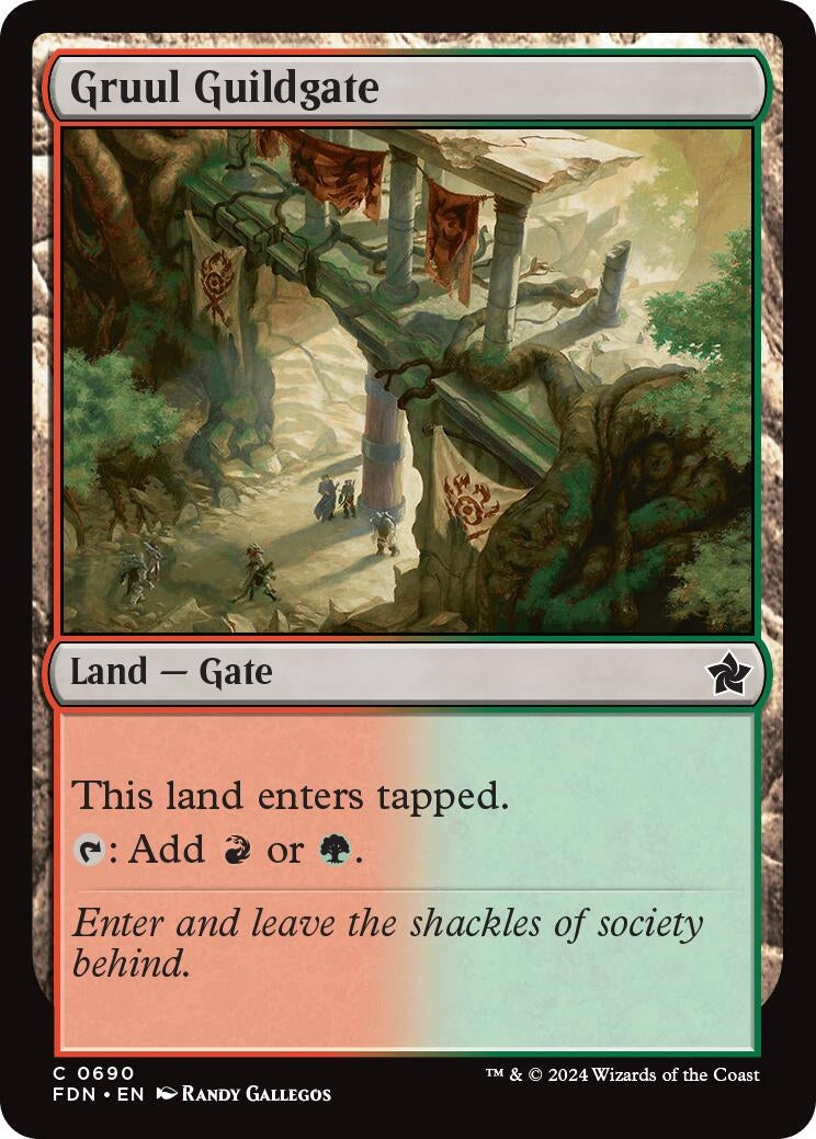Image for Gruul Guildgate (690) [Foundations] - Magic: The Gathering