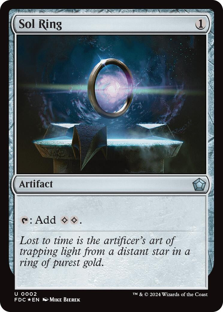 Image for Sol Ring (2) [Foundations] - Magic: The Gathering