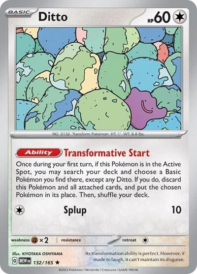 Image for Ditto (132/165) [Deck Exclusives] - Pokemon