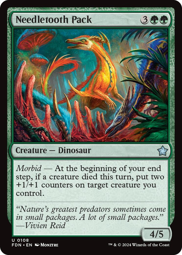 Image for Needletooth Pack (108) [Foundations] - Magic: The Gathering
