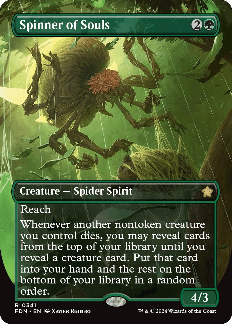Image for Spinner of Souls (Borderless) (341) [Foundations] - Magic: The Gathering
