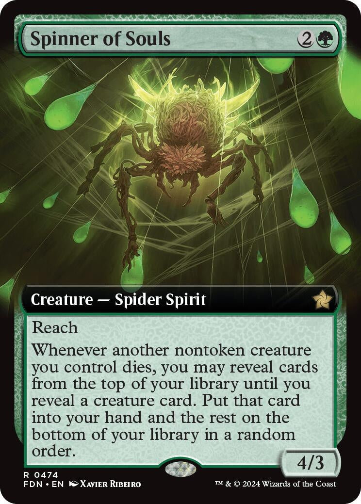 Image for Spinner of Souls (Extended Art) (474) [Foundations] - Magic: The Gathering