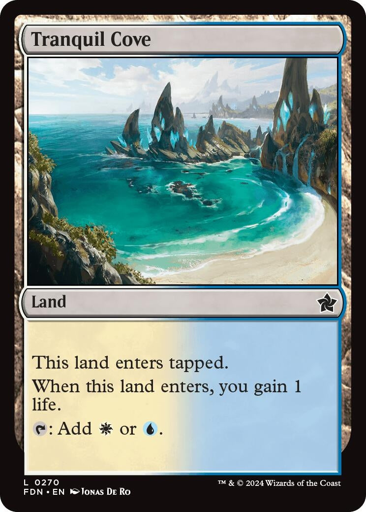Image for Tranquil Cove (270) [Foundations] - Magic: The Gathering