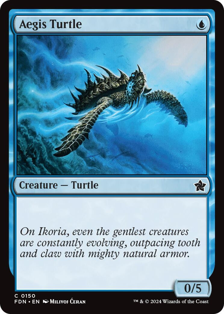 Image for Aegis Turtle (150) [Foundations] - Magic: The Gathering