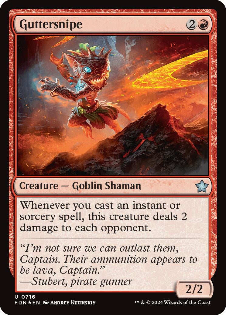 Image for Guttersnipe (716) [Foundations] - Magic: The Gathering