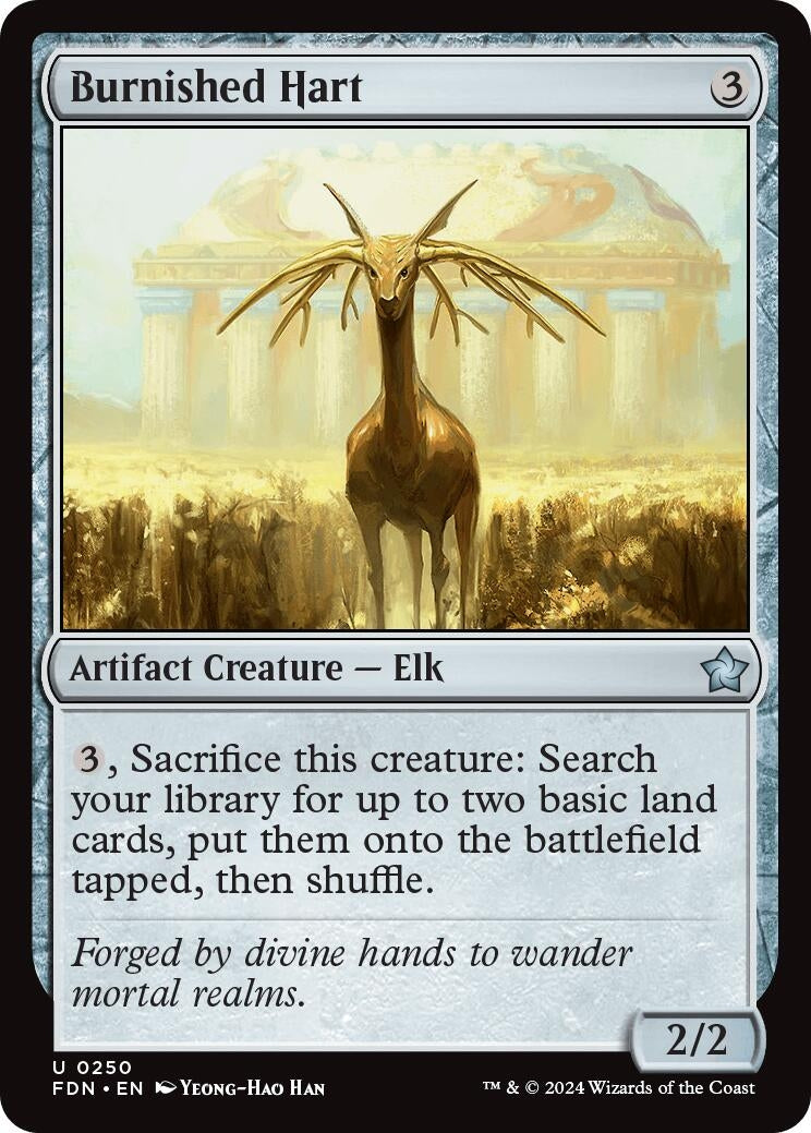 Image for Burnished Hart (250) [Foundations] - Magic: The Gathering