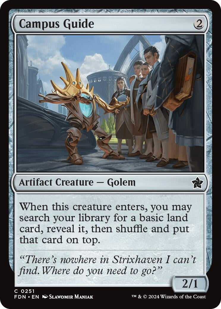 Image for Campus Guide (251) [Foundations] - Magic: The Gathering