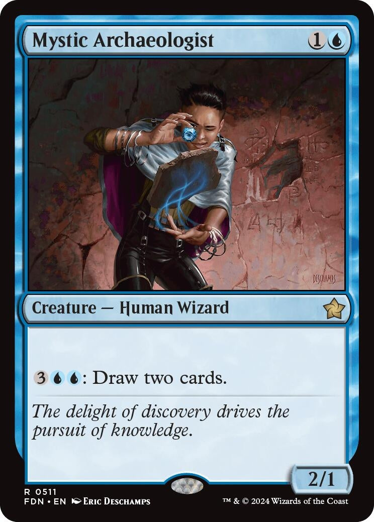 Image for Mystic Archaeologist (511) [Foundations] - Magic: The Gathering