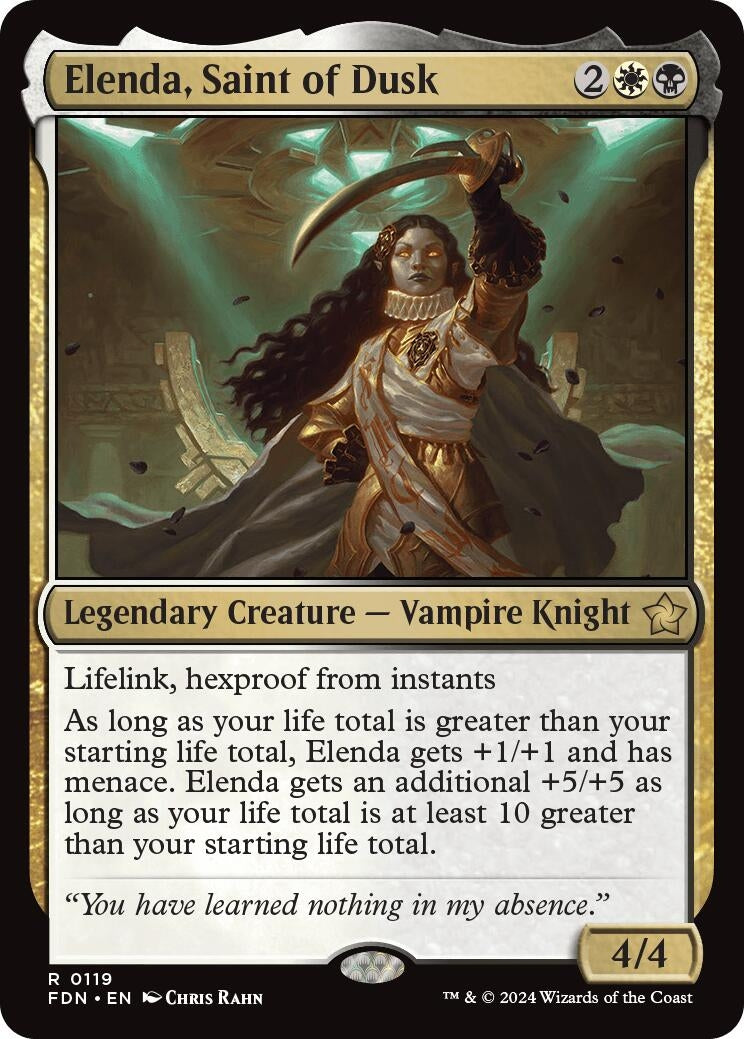 Image for Elenda, Saint of Dusk (119) [Foundations] - Magic: The Gathering