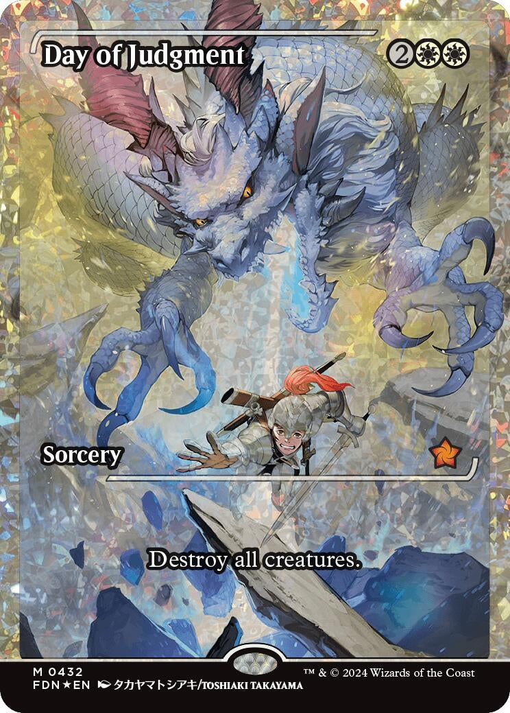 Image for Day of Judgment (Showcase) (Fracture Foil) (432) [Foundations] - Magic: The Gathering