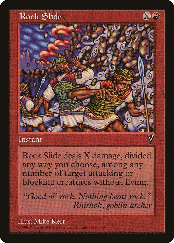 Image for Rock Slide [Visions] - Magic: The Gathering