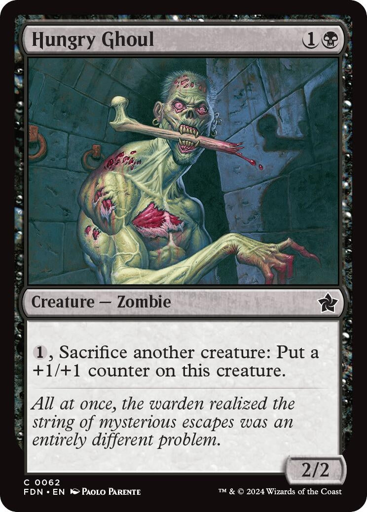Image for Hungry Ghoul (62) [Foundations] - Magic: The Gathering