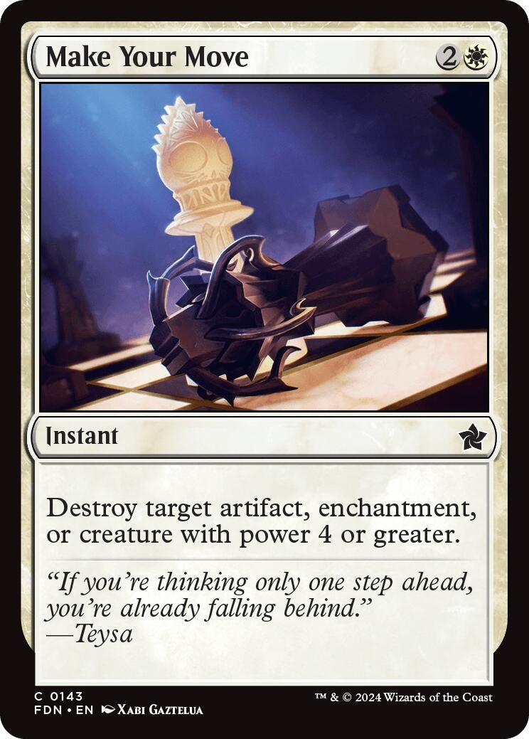 Image for Make Your Move (143) [Foundations] - Magic: The Gathering
