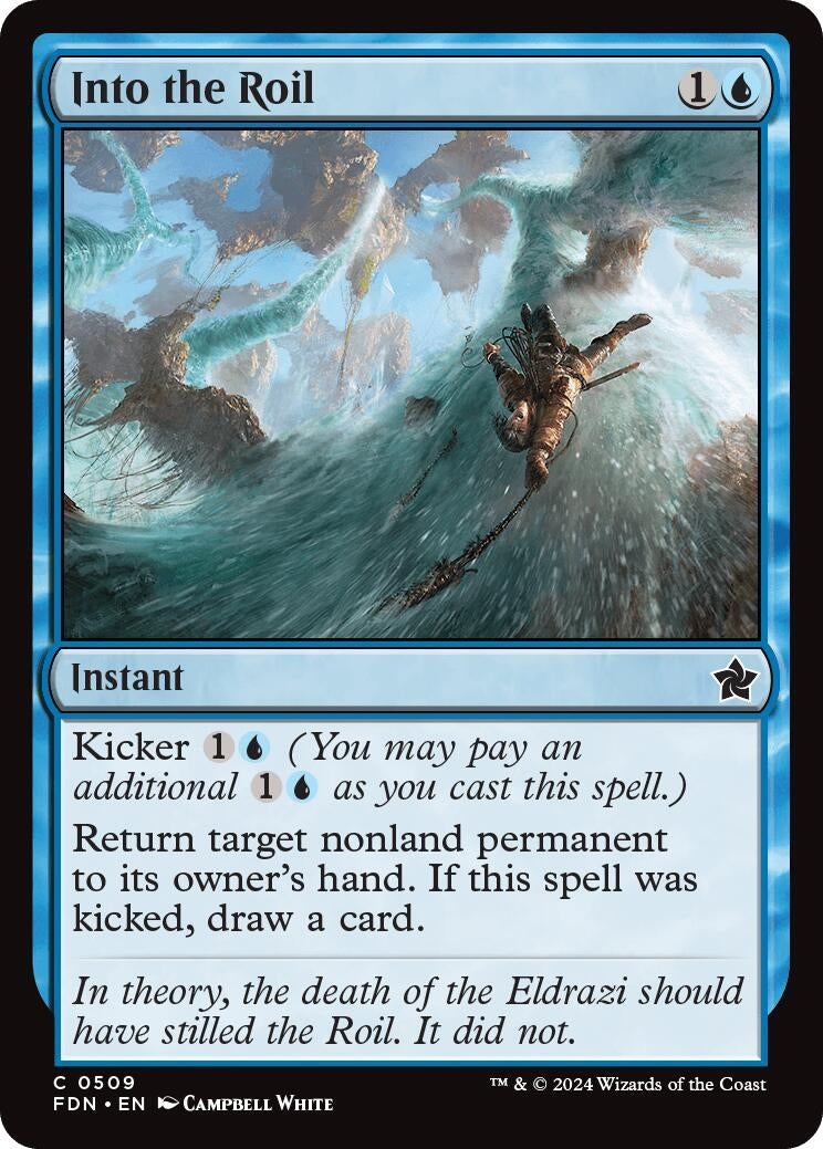 Image for Into the Roil (509) [Foundations] - Magic: The Gathering
