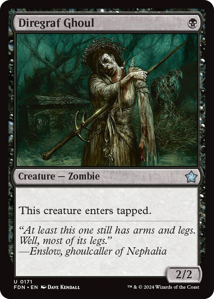 Image for Diregraf Ghoul (171) [Foundations] - Magic: The Gathering