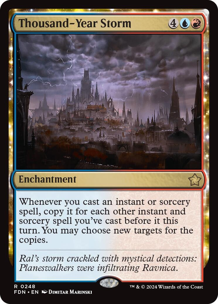 Image for Thousand-Year Storm (248) [Foundations] - Magic: The Gathering