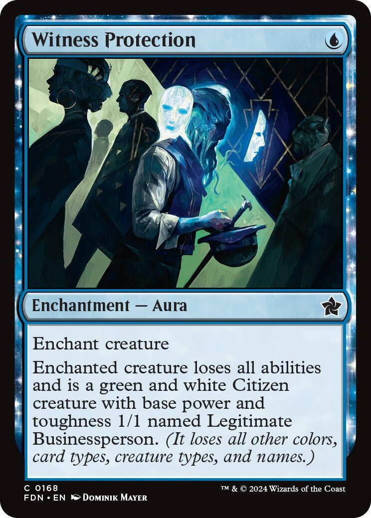 Image for Witness Protection (168) [Foundations] - Magic: The Gathering