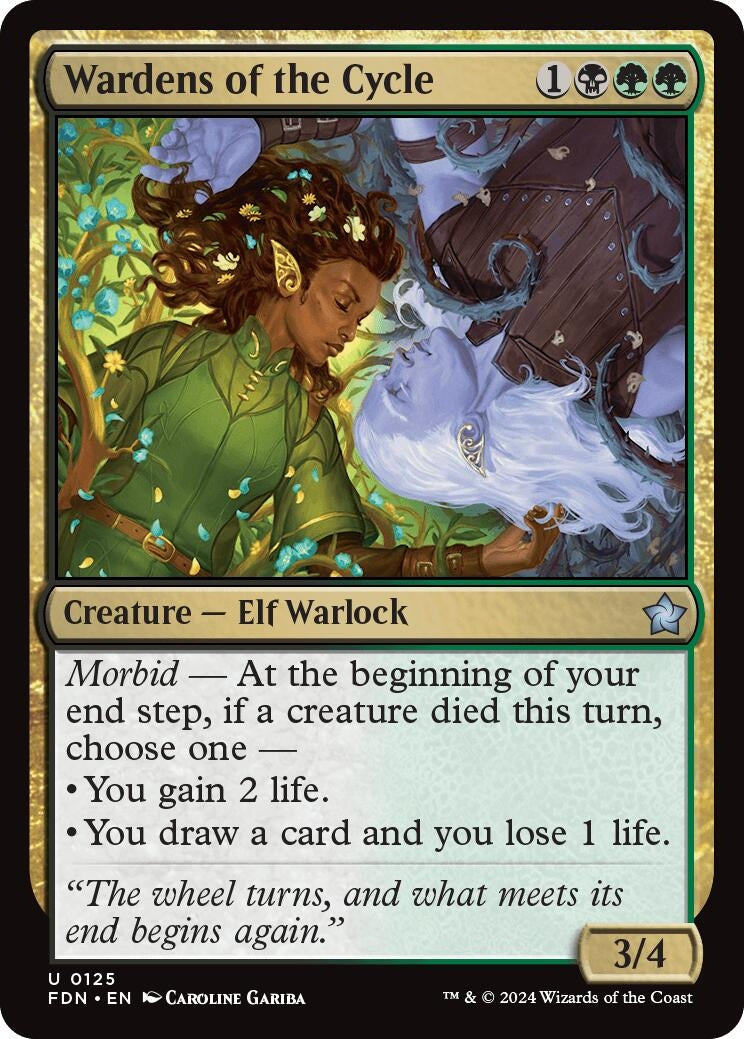 Image for Wardens of the Cycle (125) [Foundations] - Magic: The Gathering