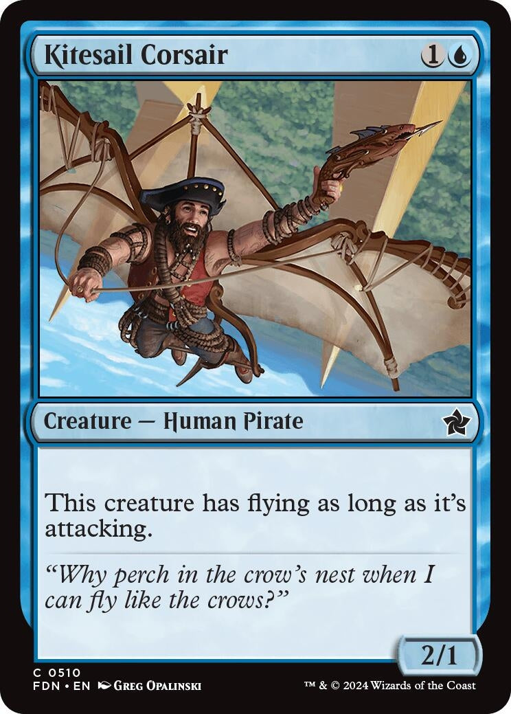 Image for Kitesail Corsair (510) [Foundations] - Magic: The Gathering