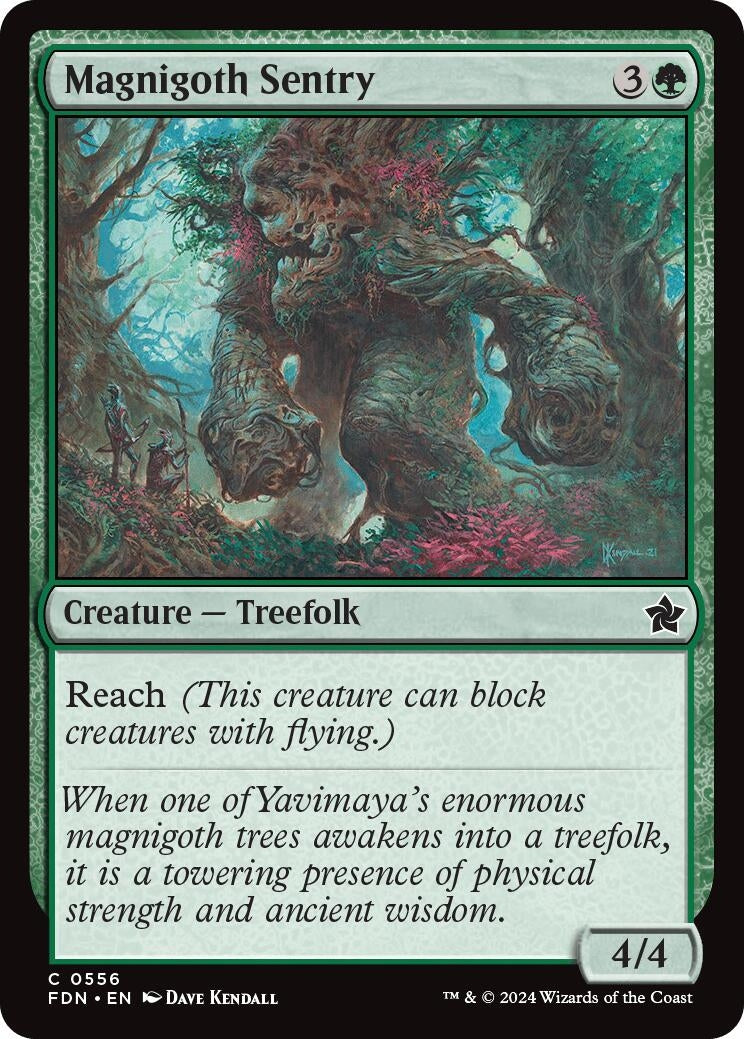 Image for Magnigoth Sentry (556) [Foundations] - Magic: The Gathering