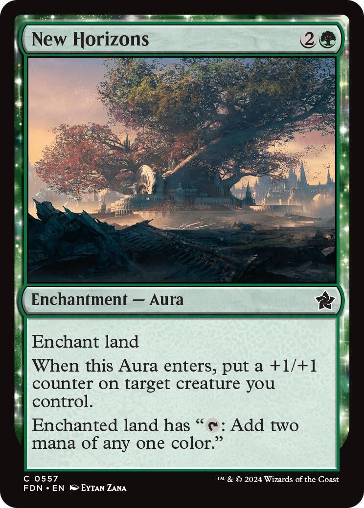 Image for New Horizons (557) [Foundations] - Magic: The Gathering
