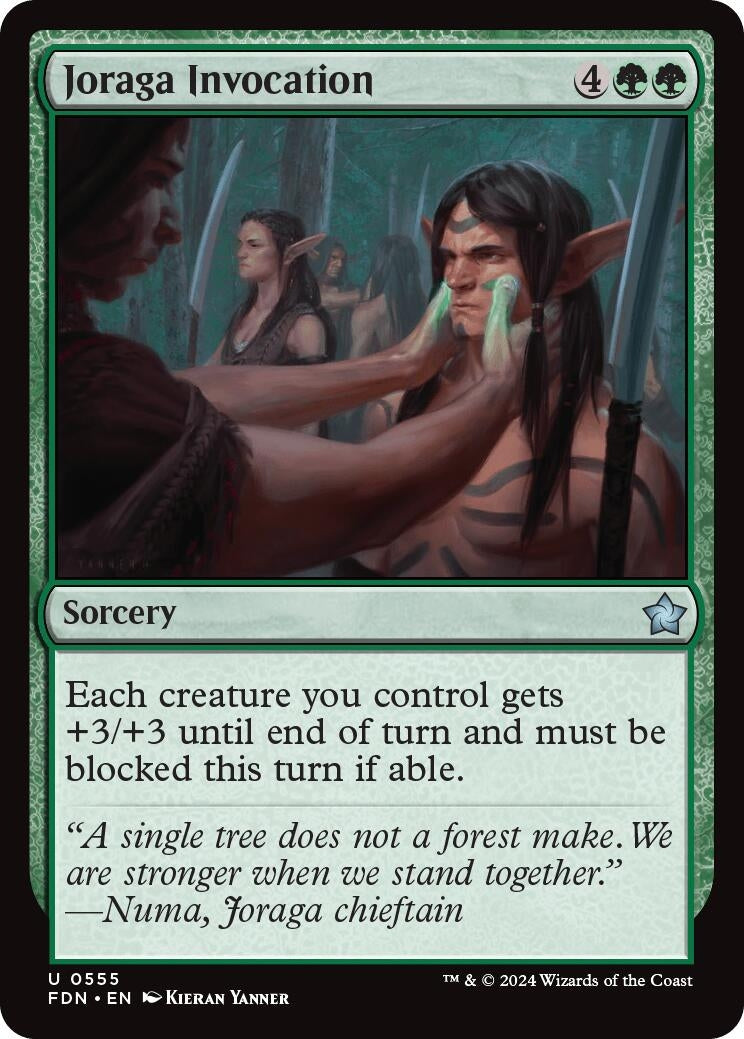 Image for Joraga Invocation (555) [Foundations] - Magic: The Gathering