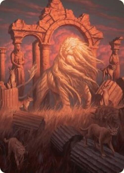 Image for Arahbo, the First Fang Art Card (26/54) (26) [Foundations] - Magic: The Gathering