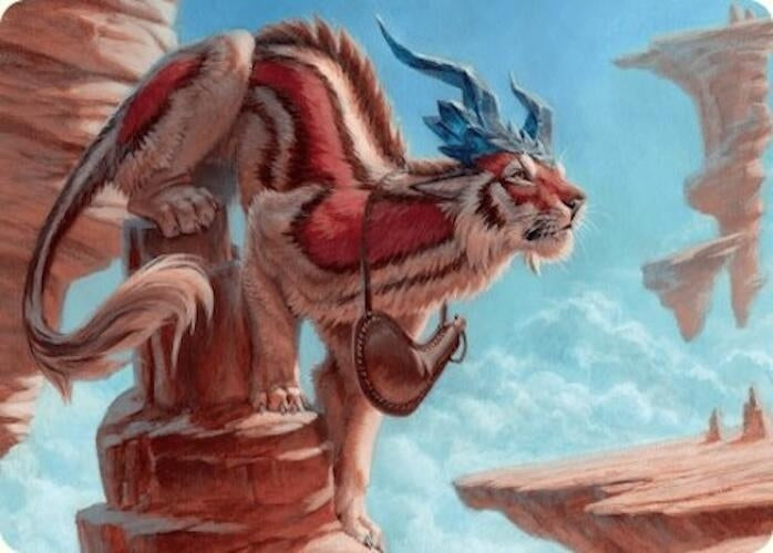Image for Felidar Savior Art Card (3/54) (3) [Foundations] - Magic: The Gathering