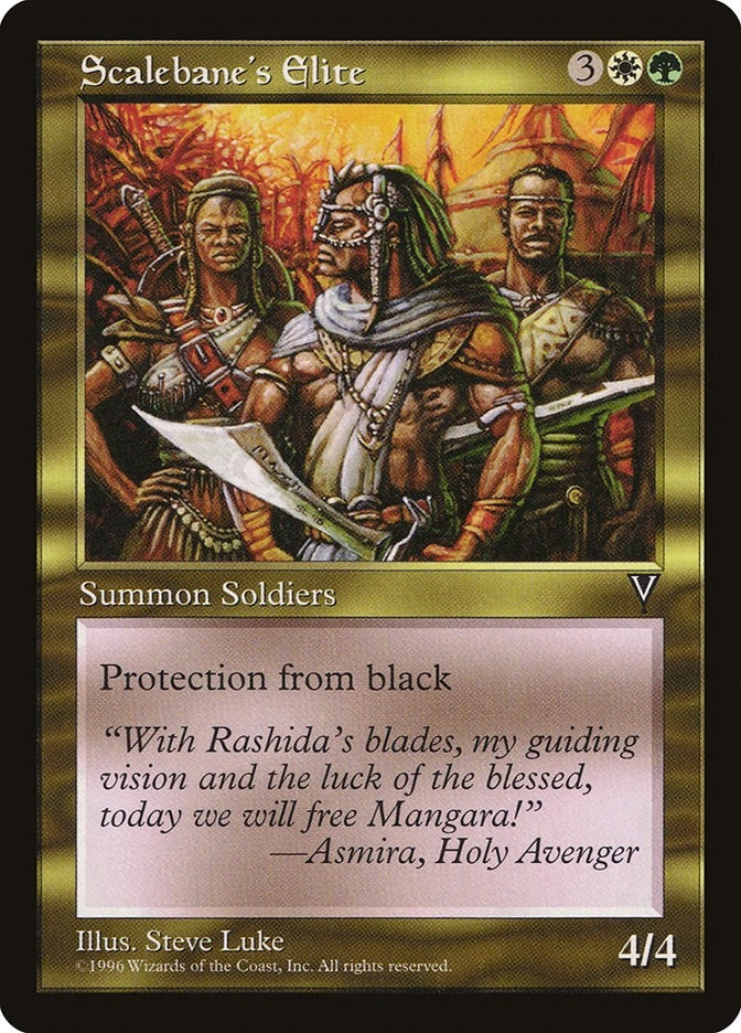 Image for Scalebane's Elite [Visions] - Magic: The Gathering