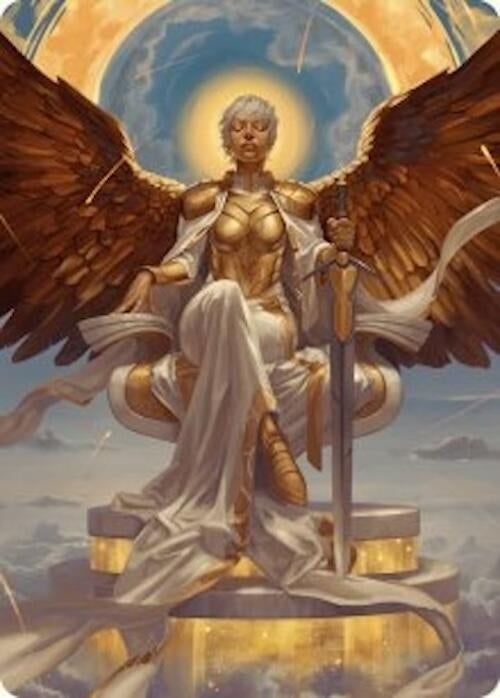 Image for Herald of Eternal Dawn Art Card (27/54) (27) [Foundations] - Magic: The Gathering