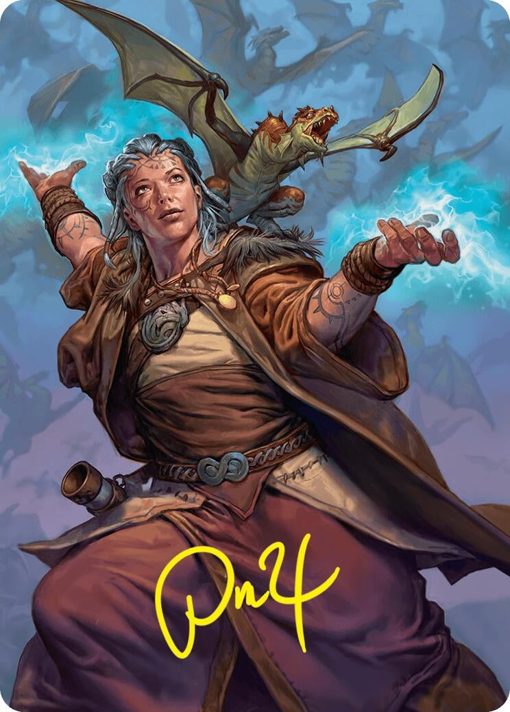 Image for Drake Hatcher 2 Art Card (29/54) (Gold-Stamped Signature) (29) [Foundations] - Magic: The Gathering