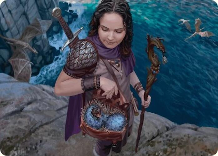 Image for Drake Hatcher Art Card (5/54) (5) [Foundations] - Magic: The Gathering