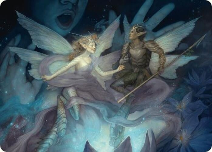 Image for Faebloom Trick Art Card (6/54) (6) [Foundations] - Magic: The Gathering