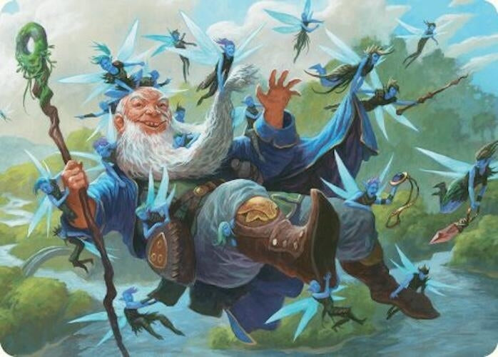 Image for Mischievous Mystic Art Card (7/54) (7) [Foundations] - Magic: The Gathering